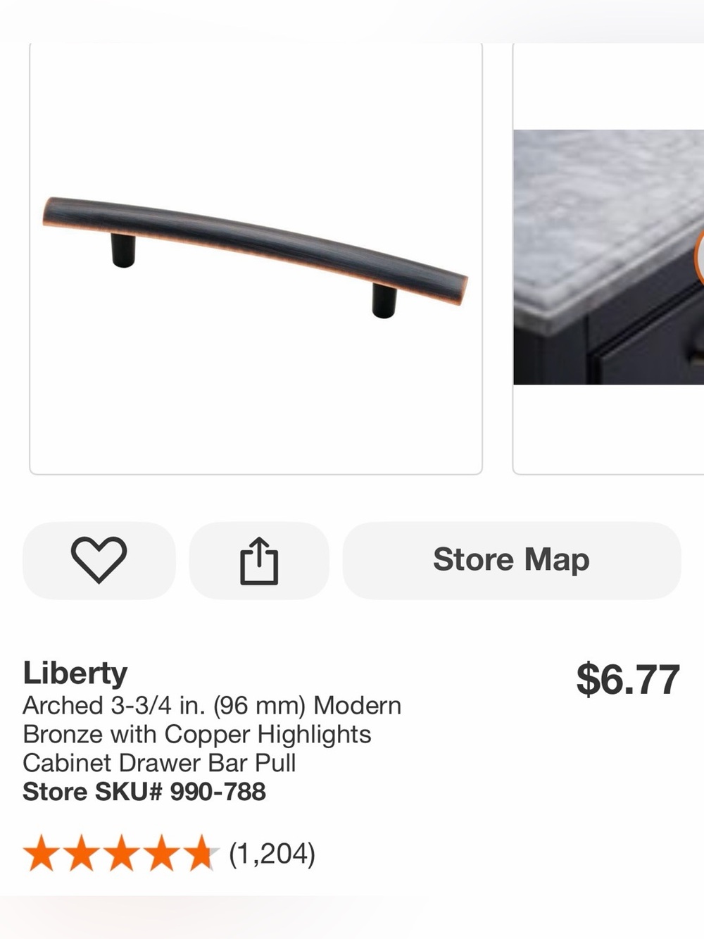 New lot of 17 Liberty arched Cabinet Drawer Pull in Oil Rubbed Bronze 3 3/4”